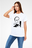 Sopranos Unisex Baskılı Beyaz Tişört - Tshirt