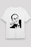 Sopranos Unisex Baskılı Beyaz Tişört - Tshirt