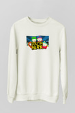 South Park Beyaz Unisex Sweatshirt