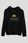 Space Invaders Siyah Unisex Hoodie