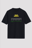 Space Invaders Siyah Unisex Tişört T-Shirt