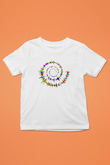 Spiral Beyaz Unisex Çocuk Tişört