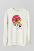 Splatoon Beyaz Unisex Sweatshirt