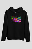 Splatoon Siyah Unisex Hoodie