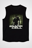 Splinter Cell Siyah Unisex Kolsuz Tişört