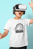 Squash Baskılı Unisex Beyaz Çocuk Tişört - Tshirt