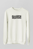 Squash Baskılı Unisex Ekru Sweatshirt