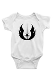 Star Wars Baskılı Beyaz Unisex Bebek Body - Zıbın