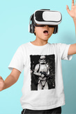 Star Wars Beyaz Unisex Çocuk Tişört
