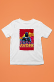 Star Wars (Dart Vader) Baskılı Beyaz Unisex Beyaz Çocuk Tişört - Tshirt