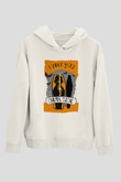 Star Wars (Dart Vader) Baskılı Beyaz Unisex Hoodie