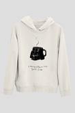 Star Wars (Dart Vader) Baskılı Beyaz Unisex Hoodie