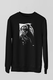 Star Wars (Dart Vader) Baskılı Unisex Siyah Sweatshirt