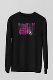 Star Wars (Dart Vader) Baskılı Unisex Siyah Sweatshirt