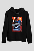 Star Wars (Dart Vader) Baskılı Unisex Siyah Hoodie