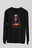 Star Wars (Dart Vader) Baskılı Unisex Siyah Sweatshirt