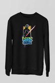 Star Wars (Dart Vader) Baskılı Unisex Siyah Sweatshirt