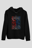 Star Wars (Dart Vader) Baskılı Unisex Siyah Hoodie