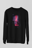 Star Wars (Dart Vader) Baskılı Unisex Siyah Sweatshirt