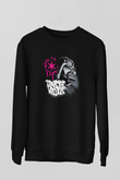 Star Wars (Dart Vader) Baskılı Unisex Siyah Sweatshirt