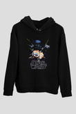 Star Wars (Dart Vader) Baskılı Unisex Siyah Hoodie
