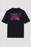 Star Wars (Dart Vader) Baskılı Unisex Siyah Oversize Tişört - Tshirt
