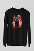 Star Wars (Dart Vader) Baskılı Unisex Siyah Sweatshirt