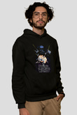 Star Wars (Dart Vader) Baskılı Unisex Siyah Hoodie