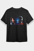 Star Wars (Dart Vader) Baskılı Unisex Siyah Tişört - Tshirt