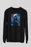 Star Wars (Dart Vader) Baskılı Unisex Siyah Sweatshirt