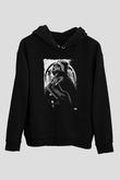 Star Wars (Dart Vader) Baskılı Unisex Siyah Hoodie