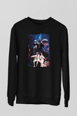 Star Wars (Dart Vader) Baskılı Unisex Siyah Sweatshirt