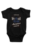 Star Wars (Dart Vader) Baskılı Unisex Siyah Bebek Body - Zıbın