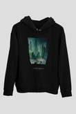 Star Wars (Dart Vader) Baskılı Unisex Siyah Hoodie