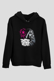 Star Wars (Dart Vader) Baskılı Unisex Siyah Hoodie