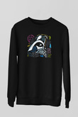 Star Wars (Dart Vader) Baskılı Unisex Siyah Sweatshirt