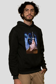 Star Wars (Dart Vader) Baskılı Unisex Siyah Hoodie