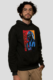 Star Wars (Dart Vader) Baskılı Unisex Siyah Hoodie