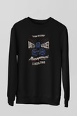 Star Wars (Dart Vader) Baskılı Unisex Siyah Sweatshirt
