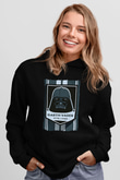Star Wars (Dart Vader) Baskılı Unisex Siyah Hoodie
