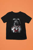 Star Wars (Dart Vader) Baskılı Unisex Siyah Çocuk Tişört - Tshirt