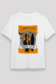 Star Wars (Dart Vader) Unisex Baskılı Beyaz Tişört - Tshirt