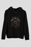 Star Wars Siyah Unisex Hoodie