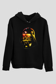 Star Wars Siyah Unisex Kapşonlu Sweatshirt