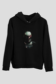 Star Wars Siyah Unisex Kapşonlu Sweatshirt