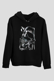 Star Wars Siyah Unisex Kapşonlu Sweatshirt