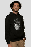 Star Wars Siyah Unisex Kapşonlu Sweatshirt