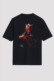 Star Wars Siyah Unisex Oversize Tişört T-Shirt