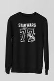 Star Wars Siyah Unisex Sweatshirt