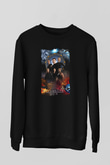 Stargate SG-1 Siyah Unisex Sweatshirt